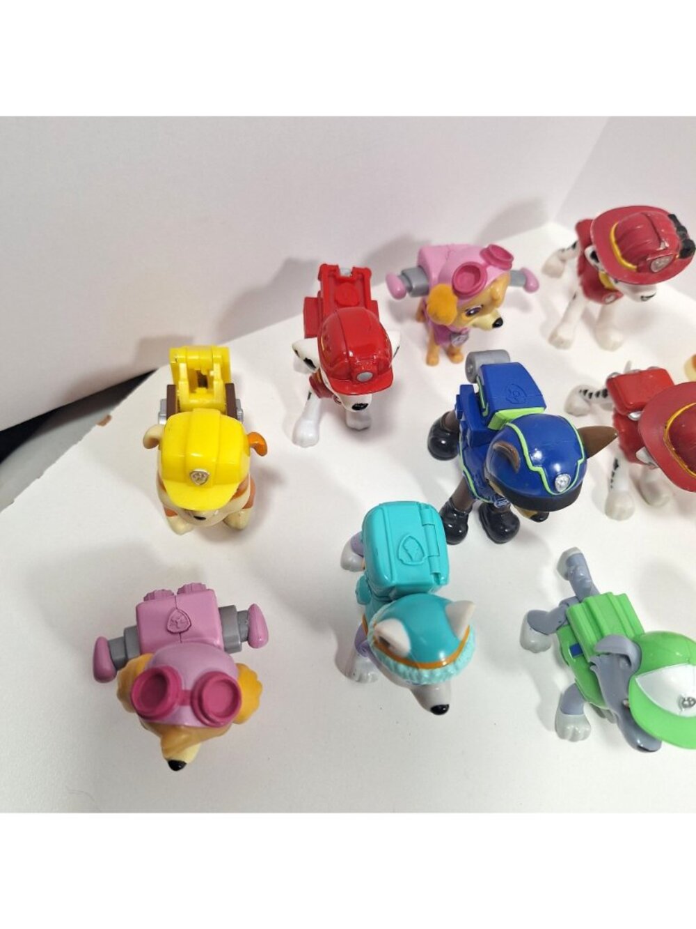 Paw Patrol Action Figures Chase Marshall Skye Rocky Rubble Everest Zuma 18 Lot - Picture 4 of 13